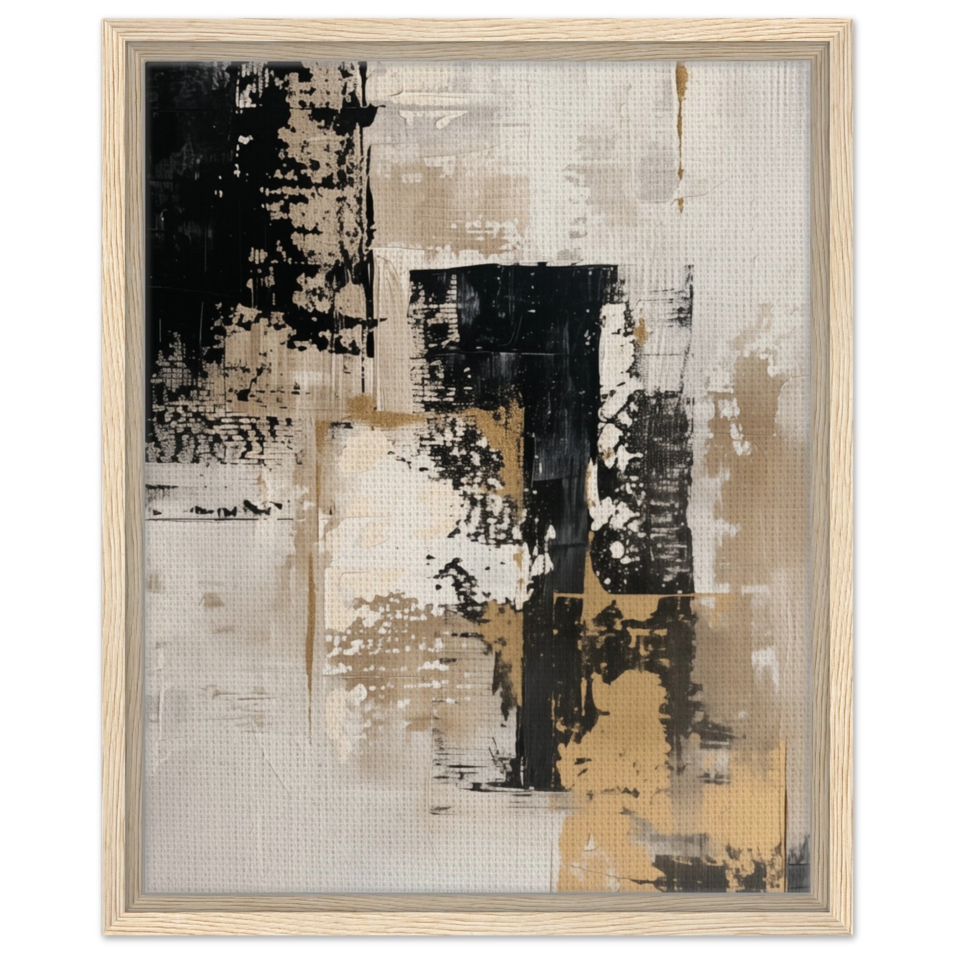 Timeless Elegance | Gerahmte Leinwand Holzrahmen 40x50 cm - Pixara