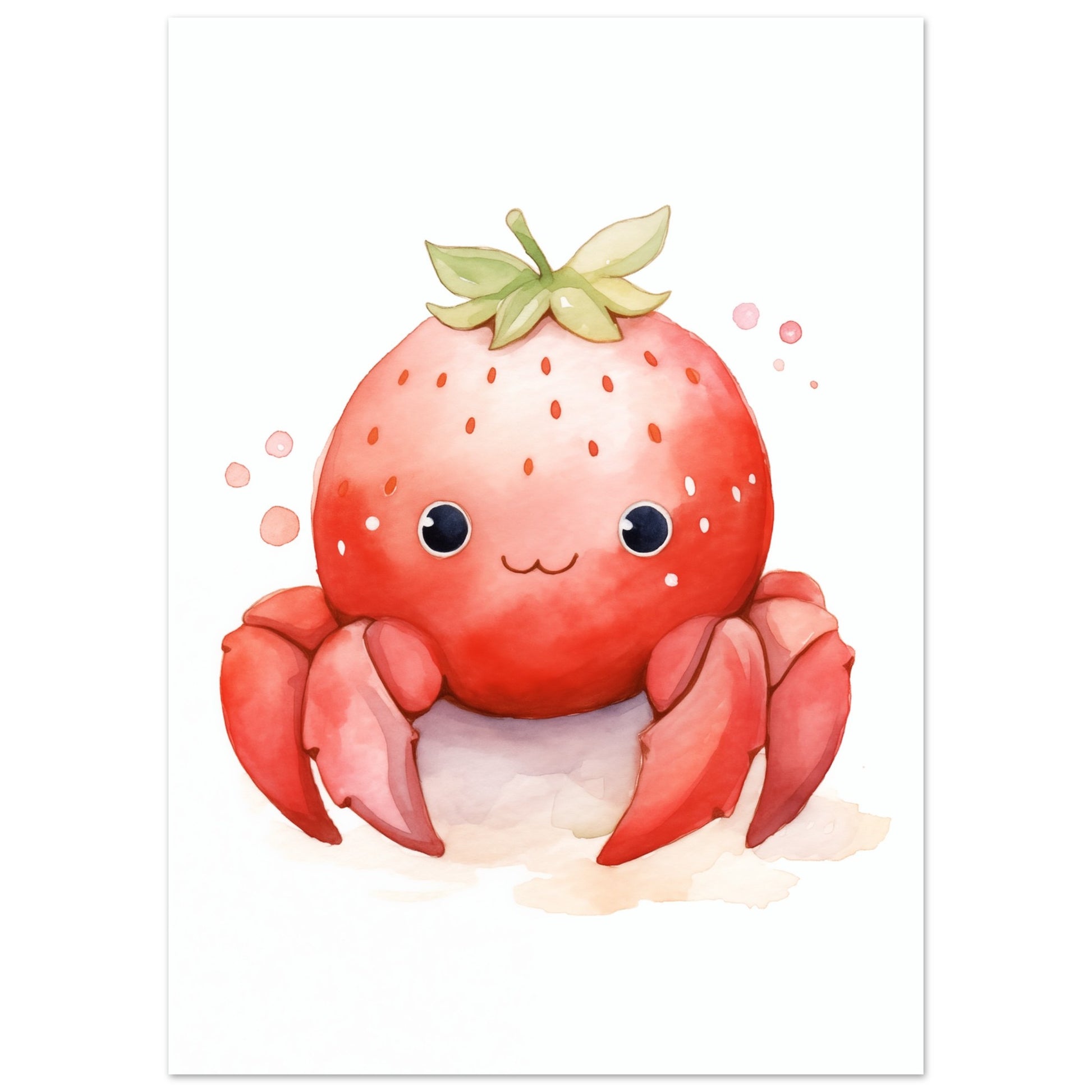 Craby Berry Poster 50x70 cm - Pixara