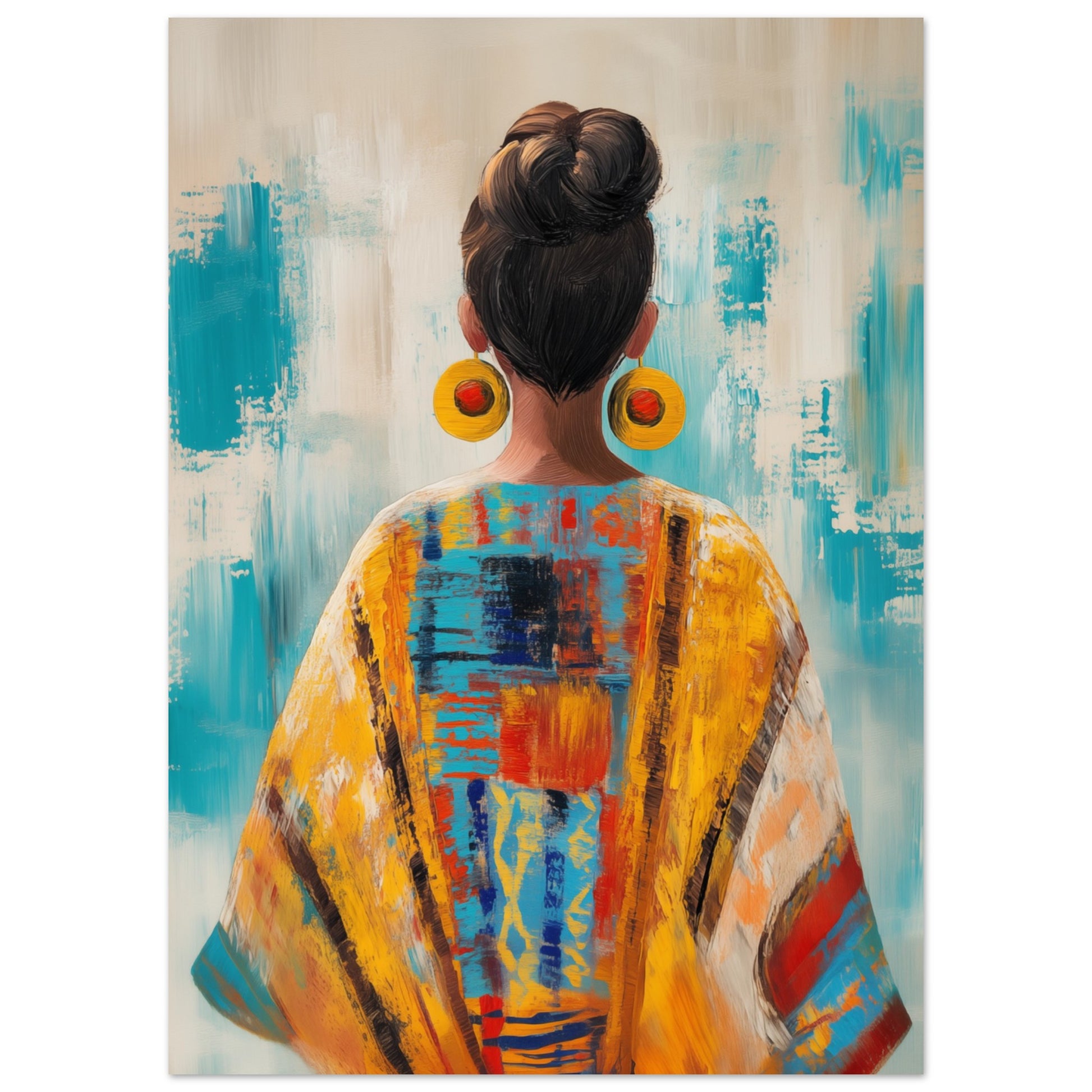 Farbige Anmut Poster 50x70 cm - Pixara