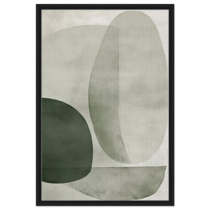 Klare Gedanken | Gerahmte Leinwand - Pixara