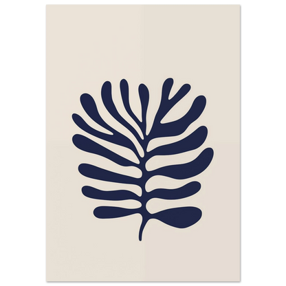 Marine Leaf No. 1 Poster 70x100 cm - Pixara