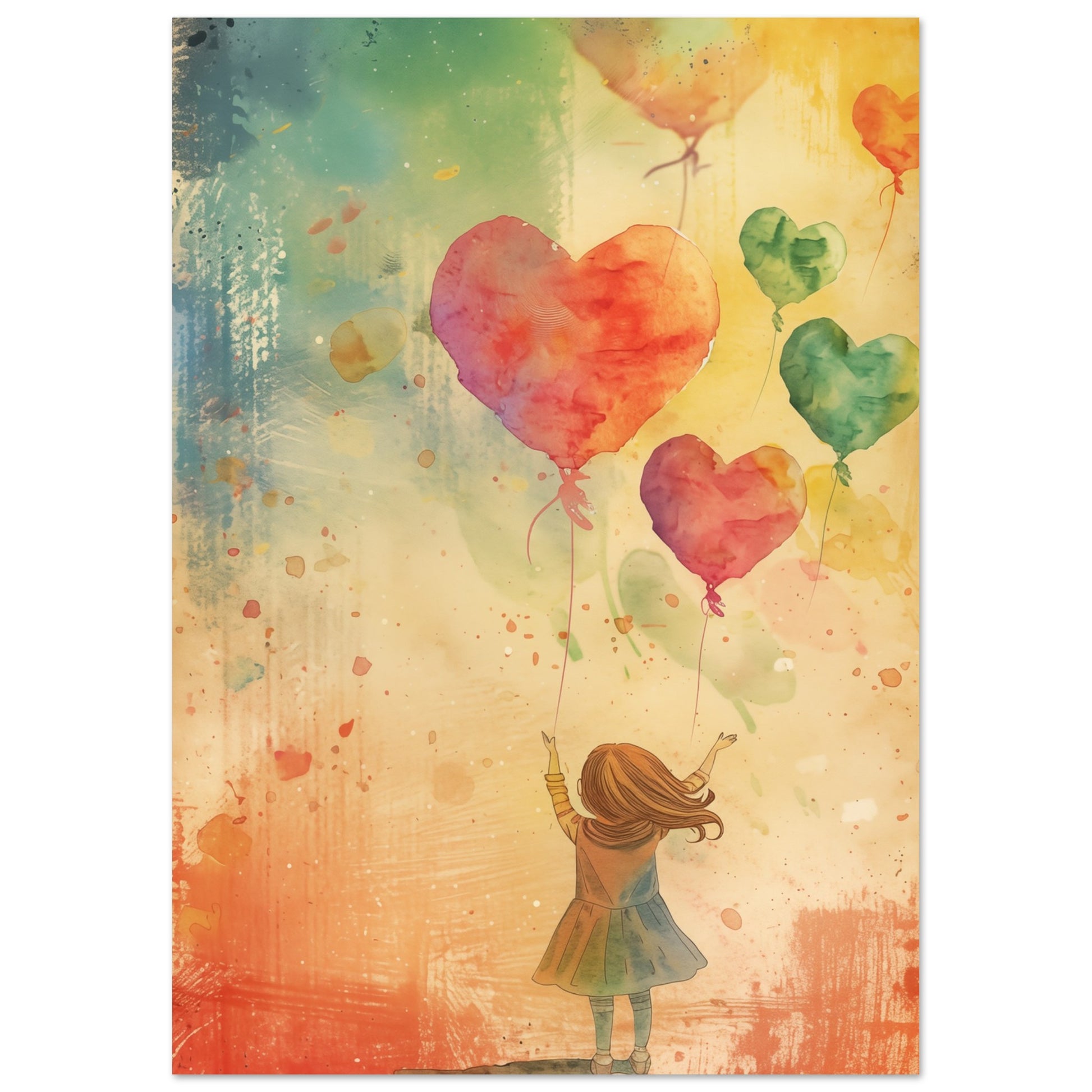 Lenas Luftschloss A4 21x29.7 cm - Pixara