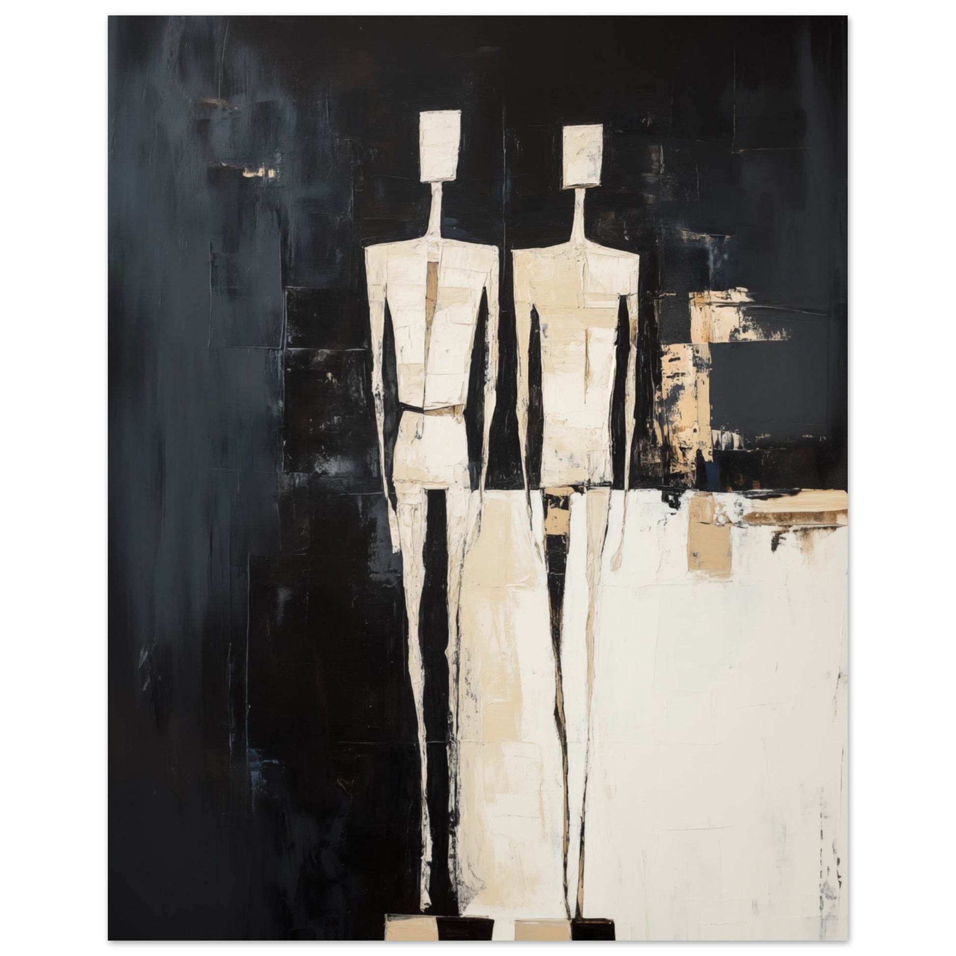 Geometrische Figuren Poster 20x25 cm - Pixara