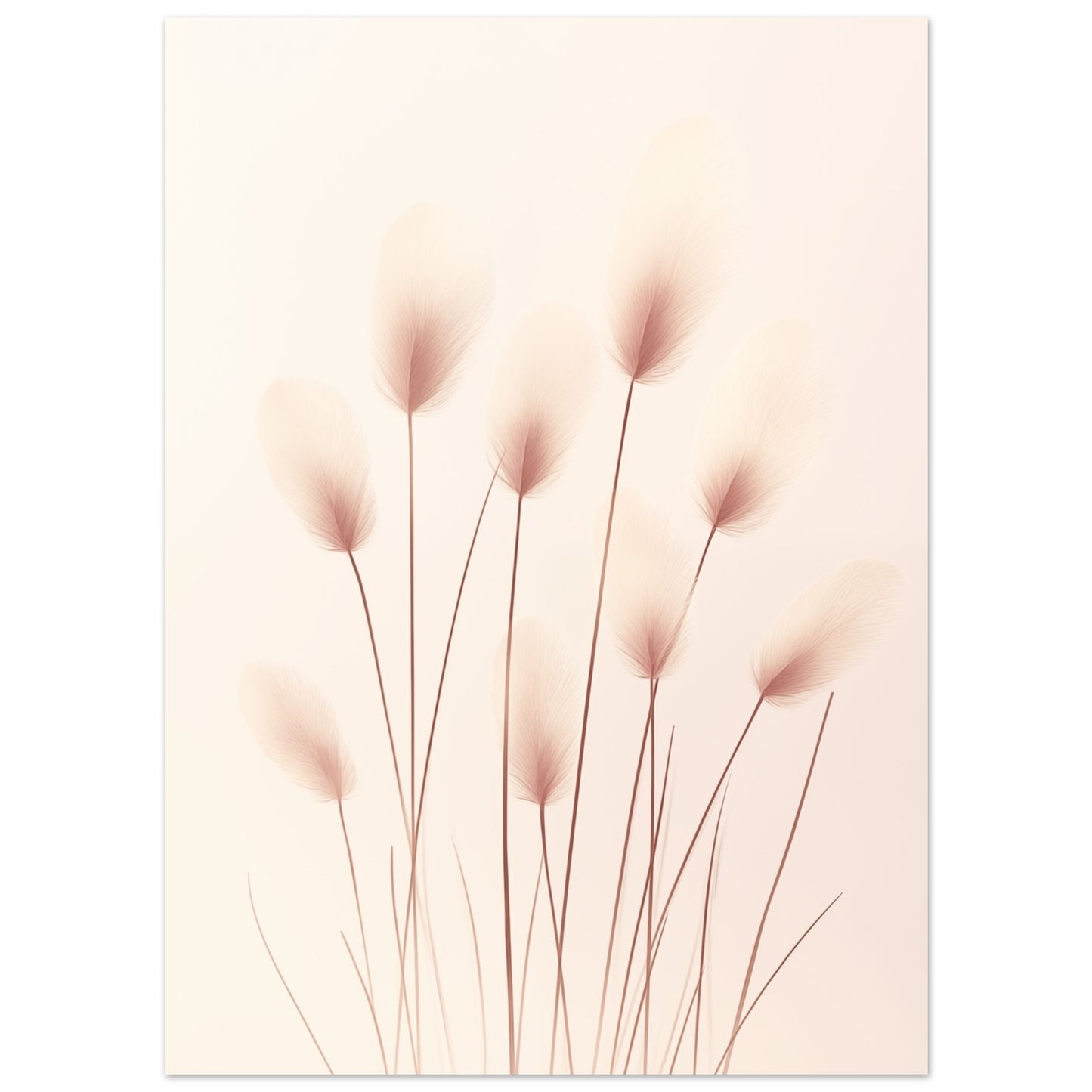 Zarte Bunny Tails 13x18 cm Poster - Pixara