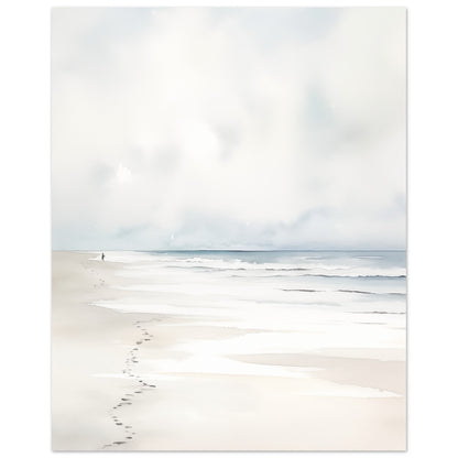 Sandspuren Poster 40x50 cm - Pixara