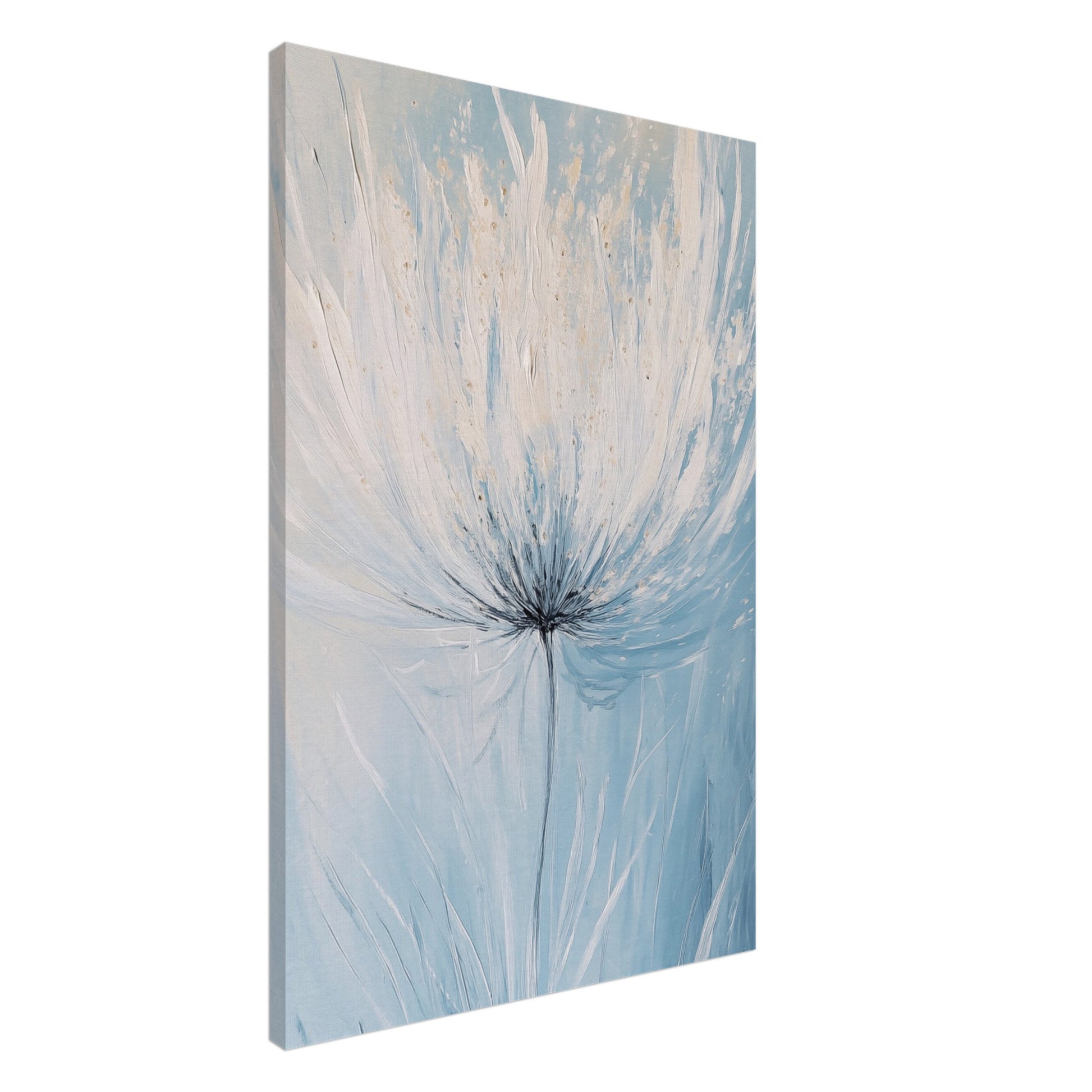 Blühende Sanftheit Leinwand 60x90 cm - Pixara