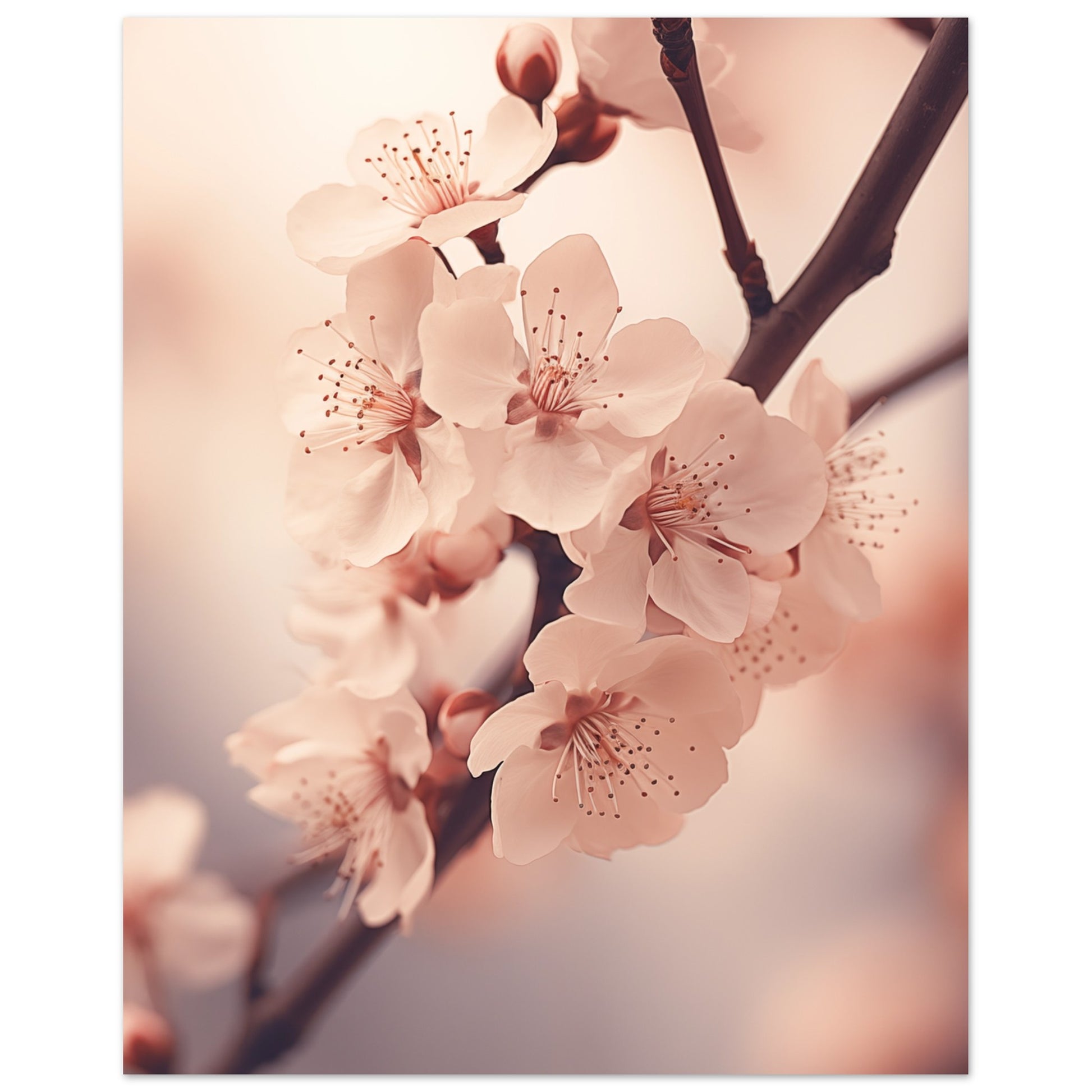Kirschblüten Poster 40x50 cm - Pixara