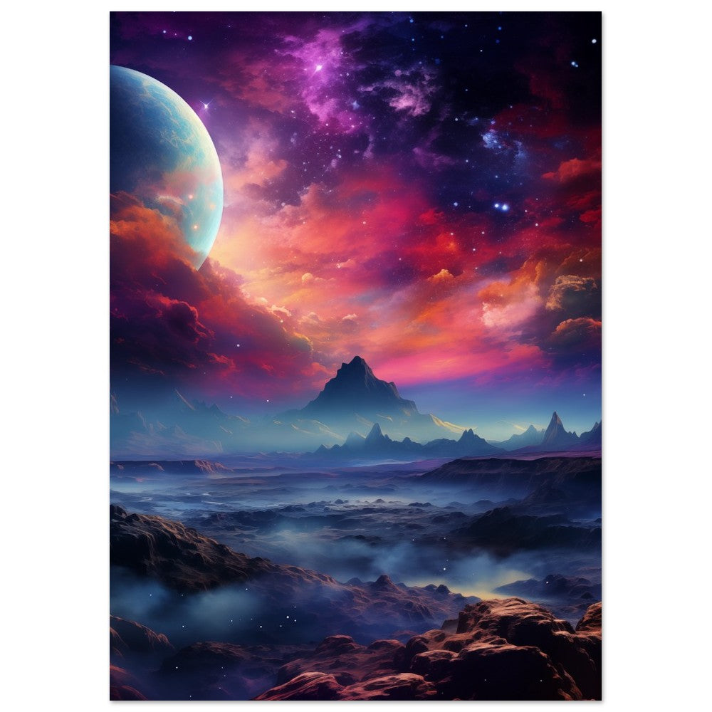 Kosmische Serenade 50x70 cm - Pixara