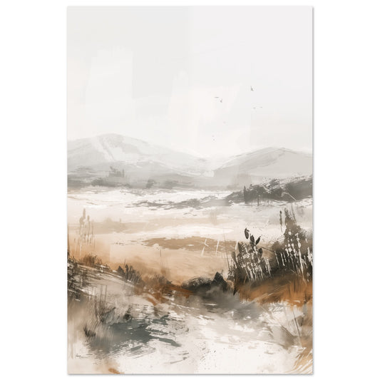 Misty Pines Poster 60x90 cm - Pixara