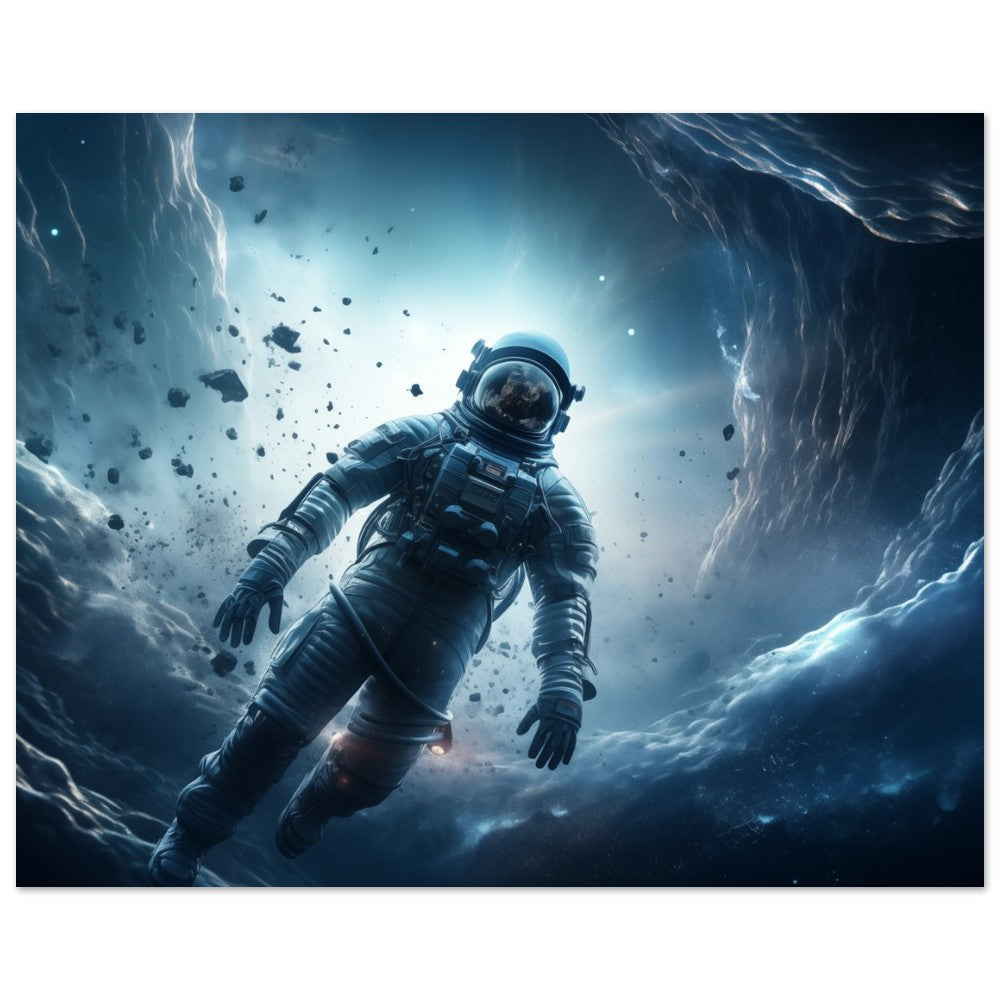 Astronaut's Odyssey Poster 40x50 cm - Pixara