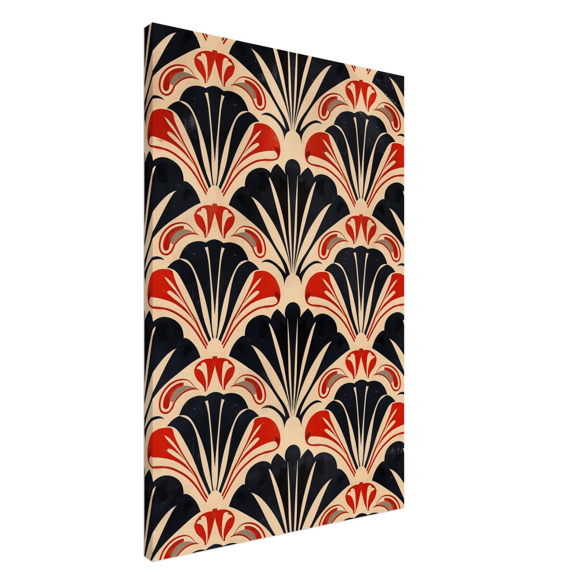 Art Déco Opulenz Leinwand 60x90 cm - Pixara