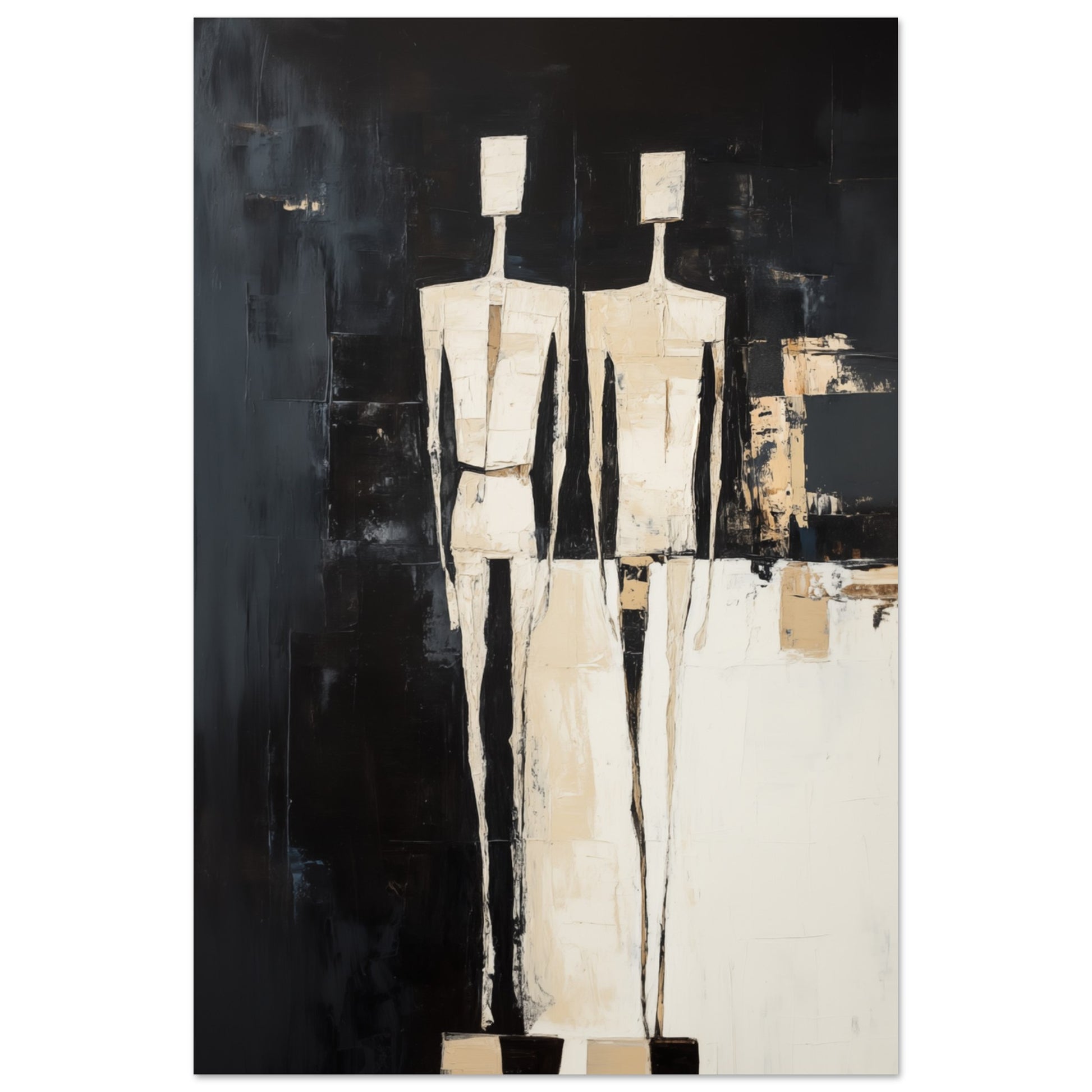 Geometrische Figuren Poster 60x90 cm - Pixara