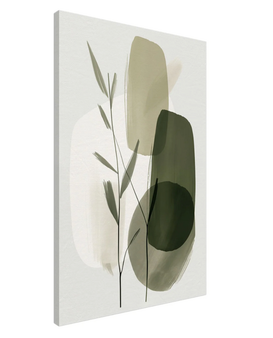 Harmony des Wachstums - Leinwand 60x90 - Pixara