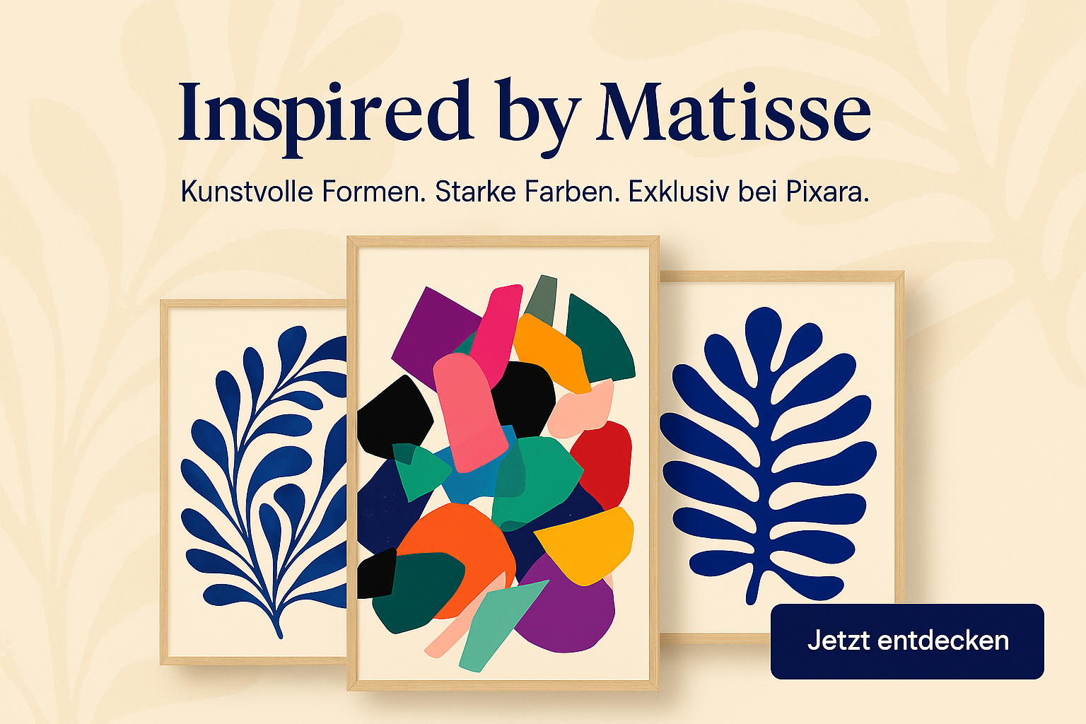 Inspired by Matisse – Formen, Farben, Freiheit