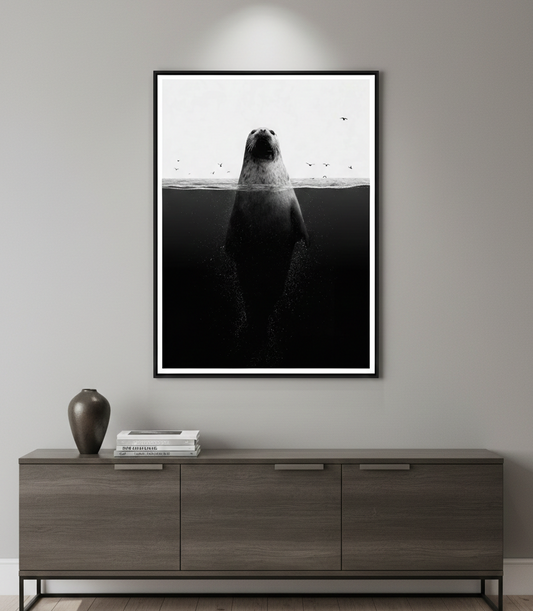 Robbe im Meer – Stille unter der Oberfläche - Pixara