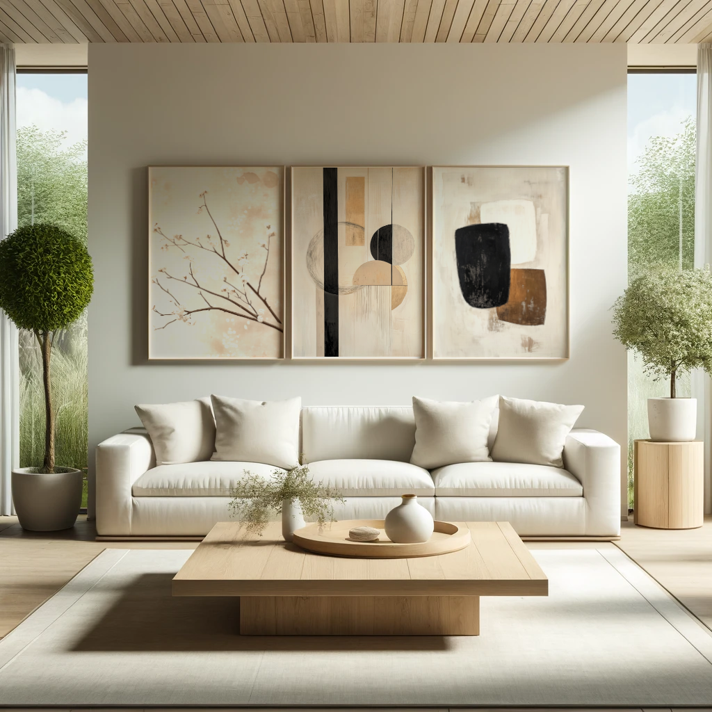 Kunst fürs Wohnzimmer
