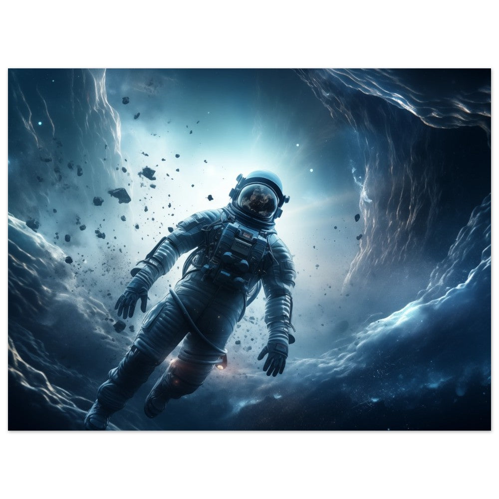 Astronaut's Odyssey Poster 30x40 cm - Pixara