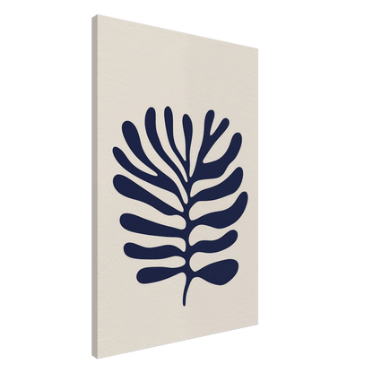 Marine Leaf No. 1 Leinwand 60x90 cm - Pixara