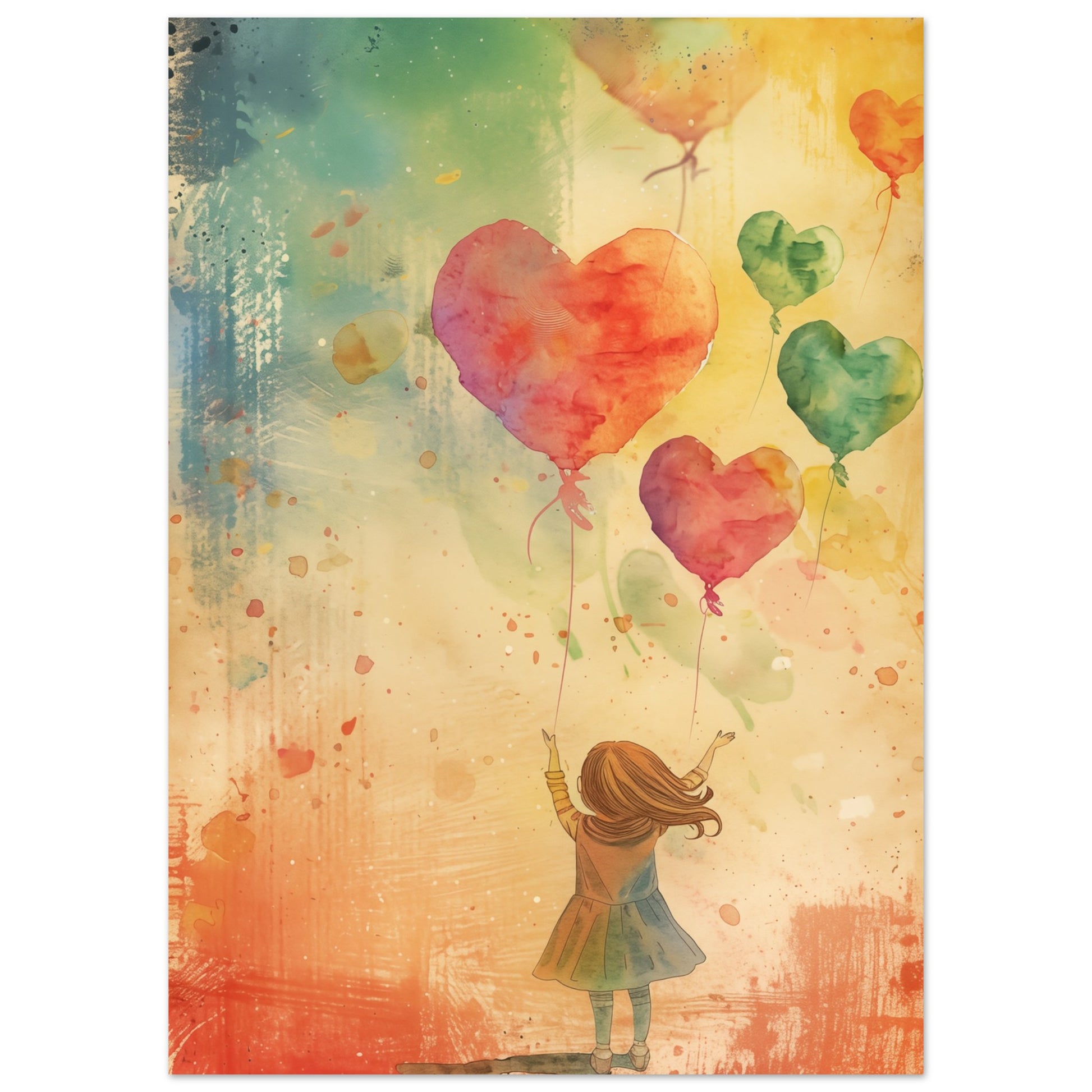 Lenas Luftschloss 50x70 cm - Pixara