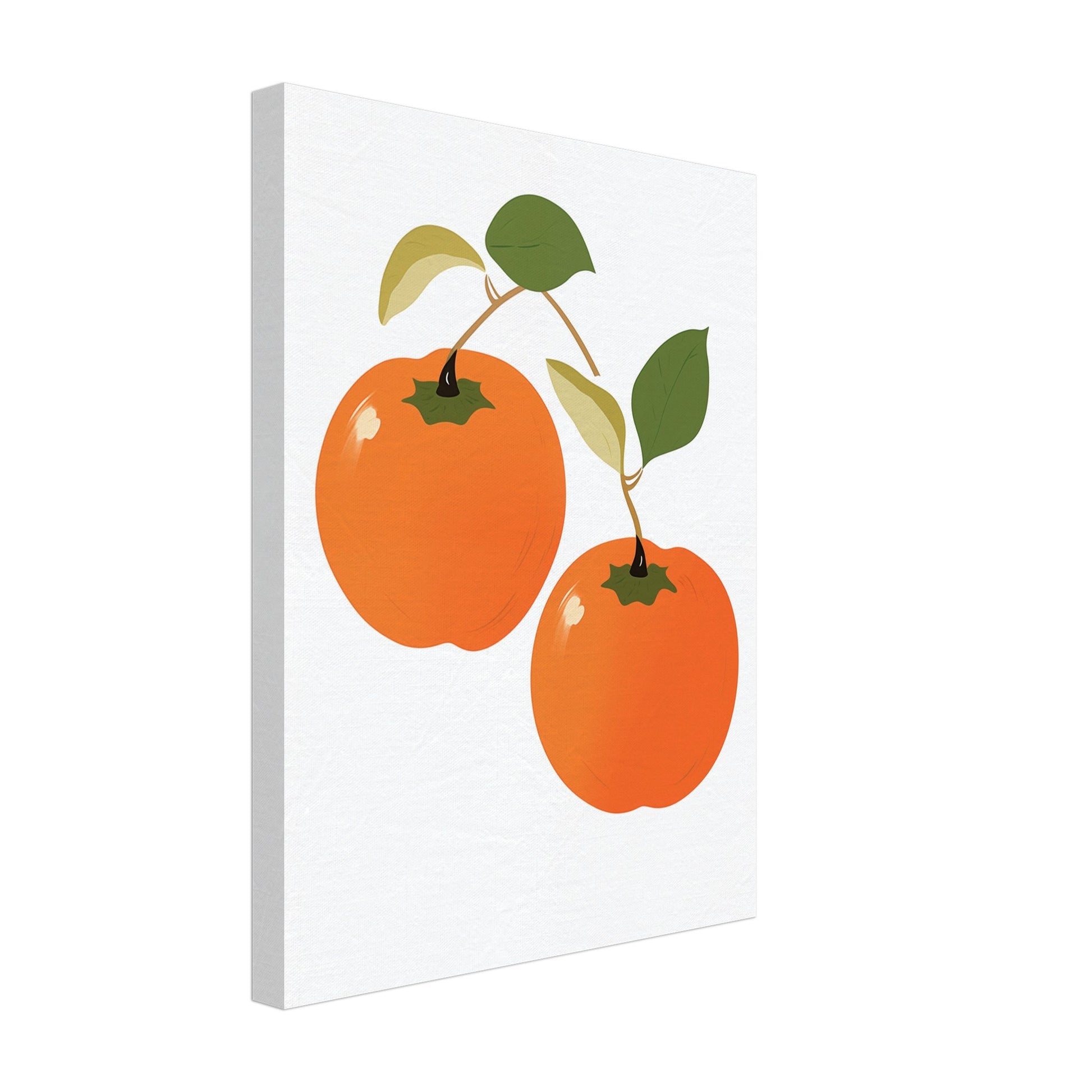 Persimonen Duo Leinwand 30x40 cm - Pixara