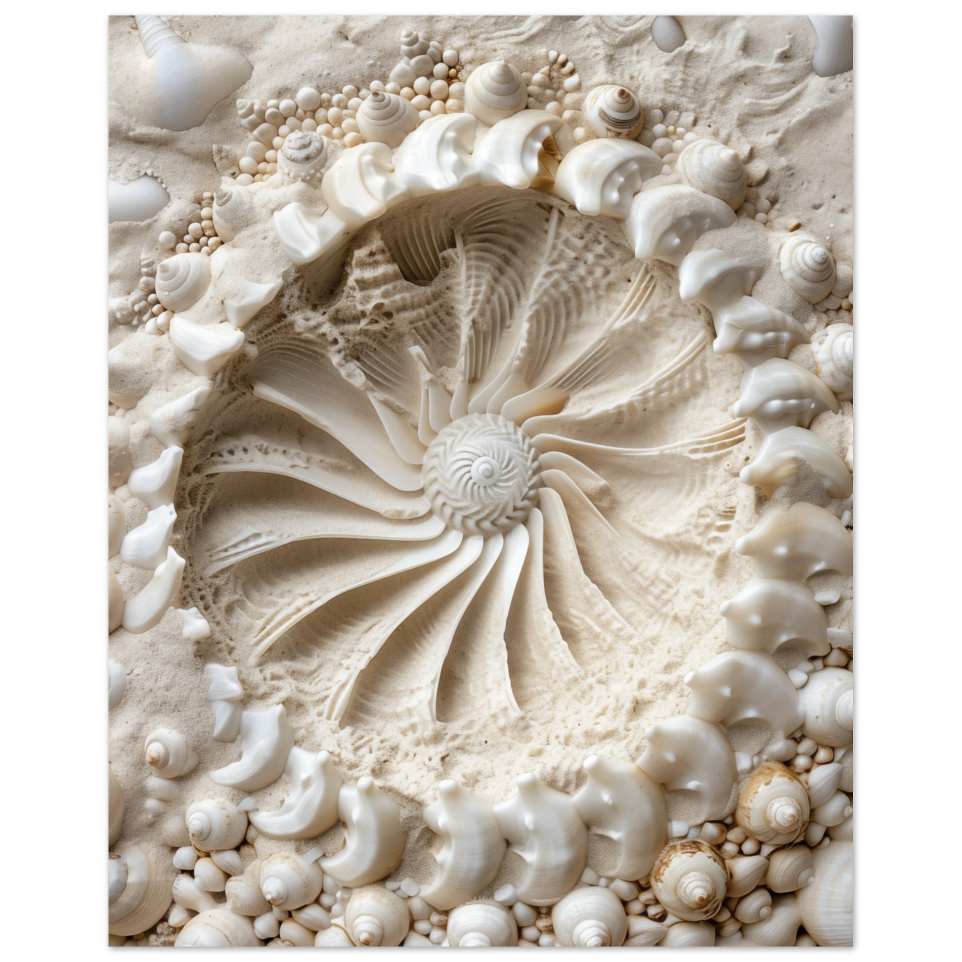 Muschelmosaik 20x25 cm - Pixara