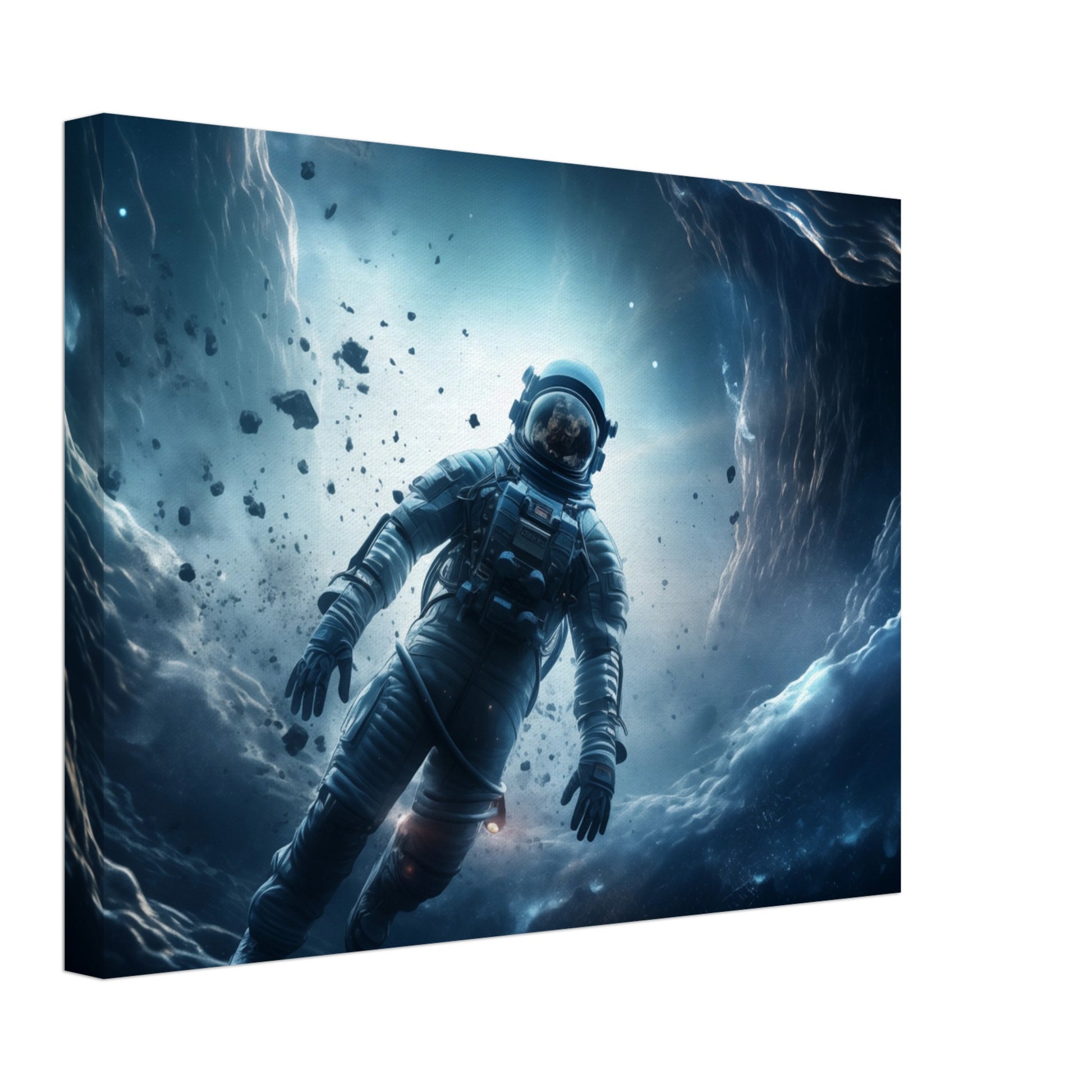 Astronaut's Odyssey Leinwand 30x40 cm - Pixara