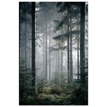 Morgennebel im Wald - Pixara