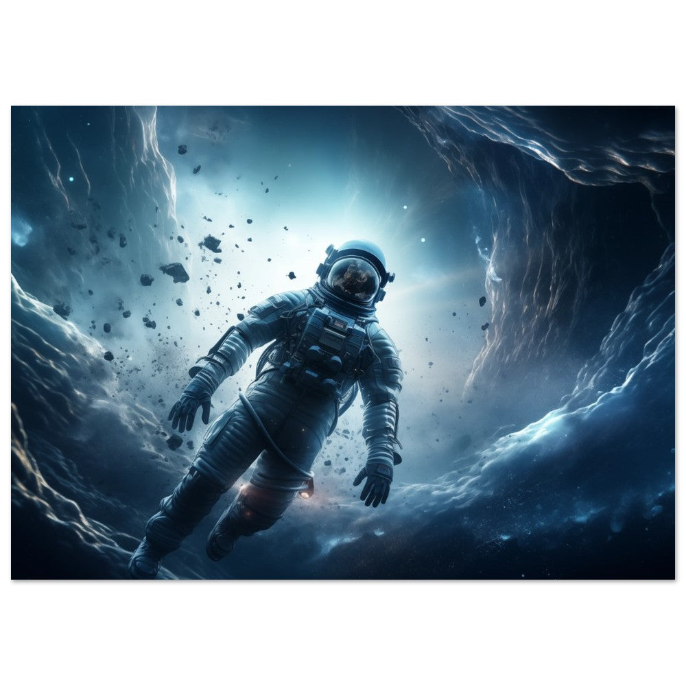 Astronaut's Odyssey Poster 50x70 cm - Pixara