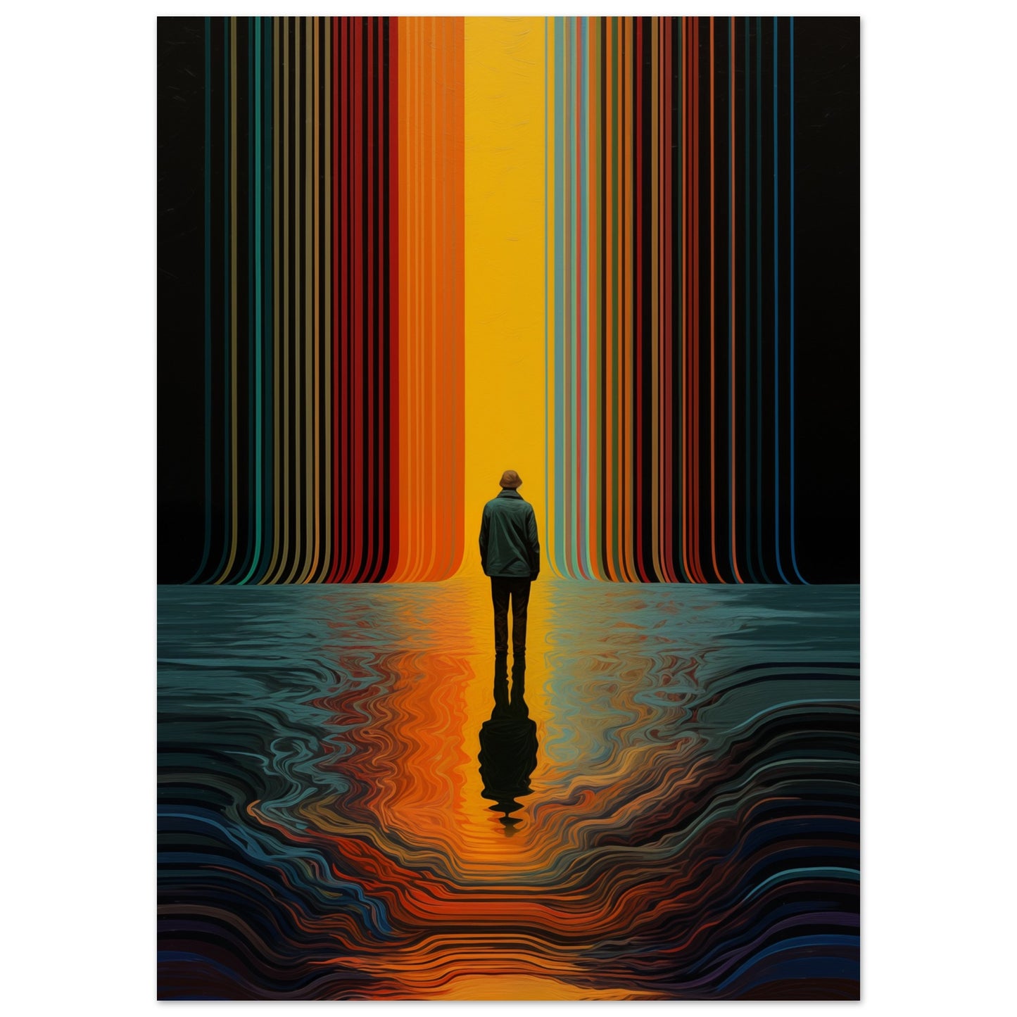 The Path Beyond Poster 50x70 cm - Pixara