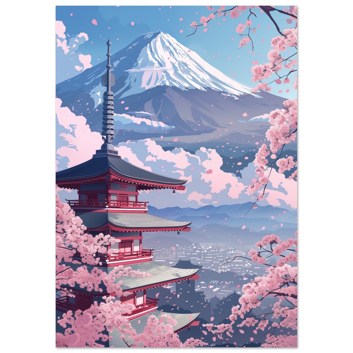 Sakura Serenity A4 21x29.7 cm - Pixara