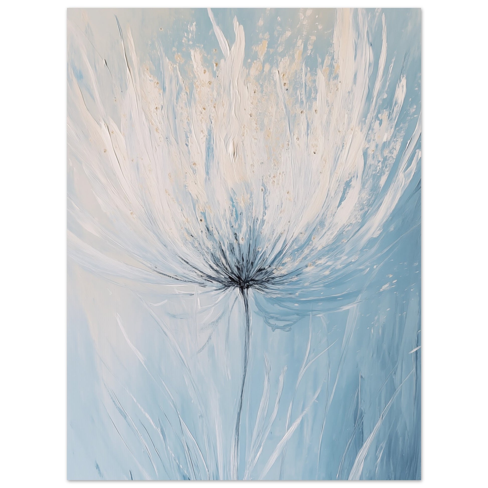 Blühende Sanftheit Poster 30x40 cm - Pixara