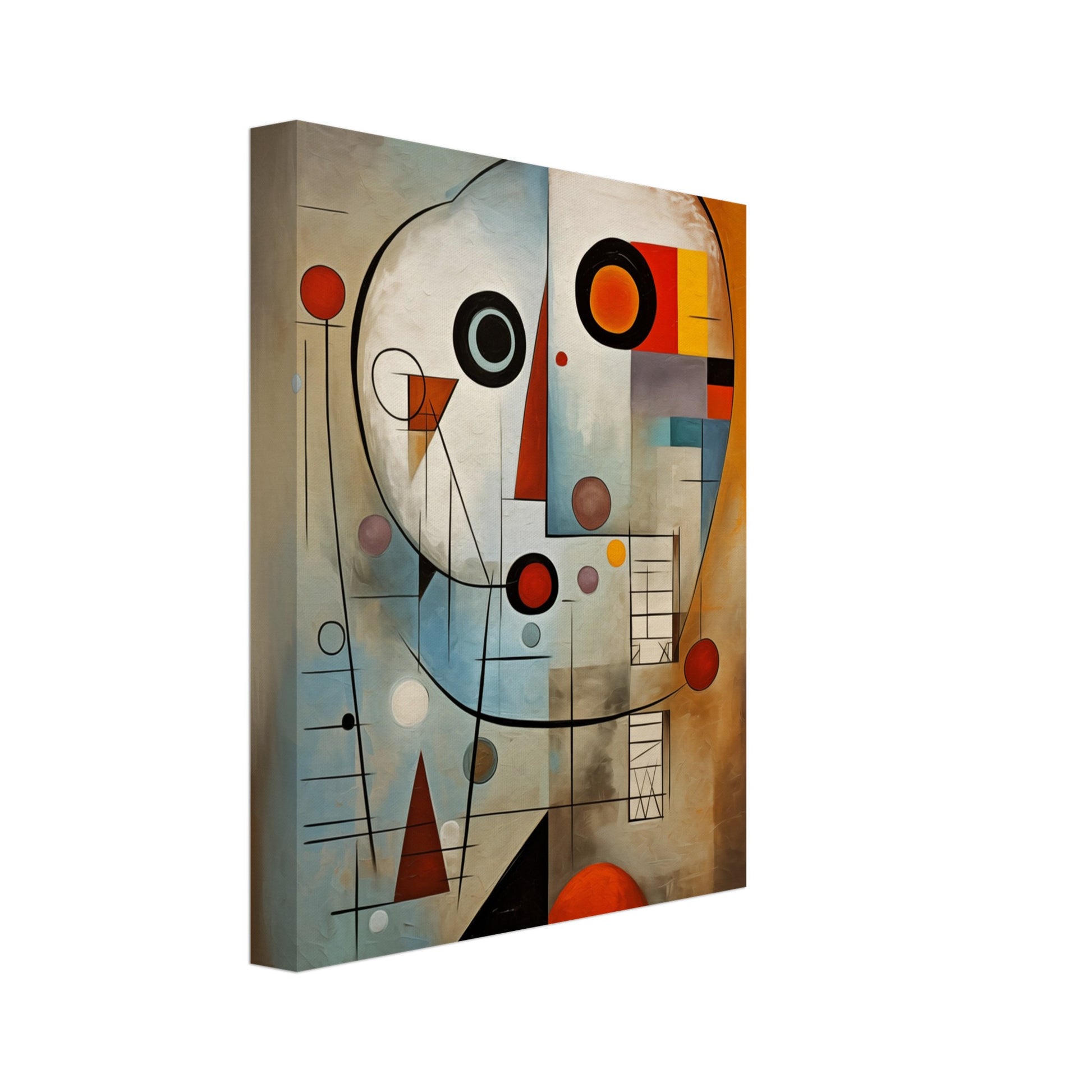 Abstrakte Reflexionen Leinwand 20x25 cm - Pixara