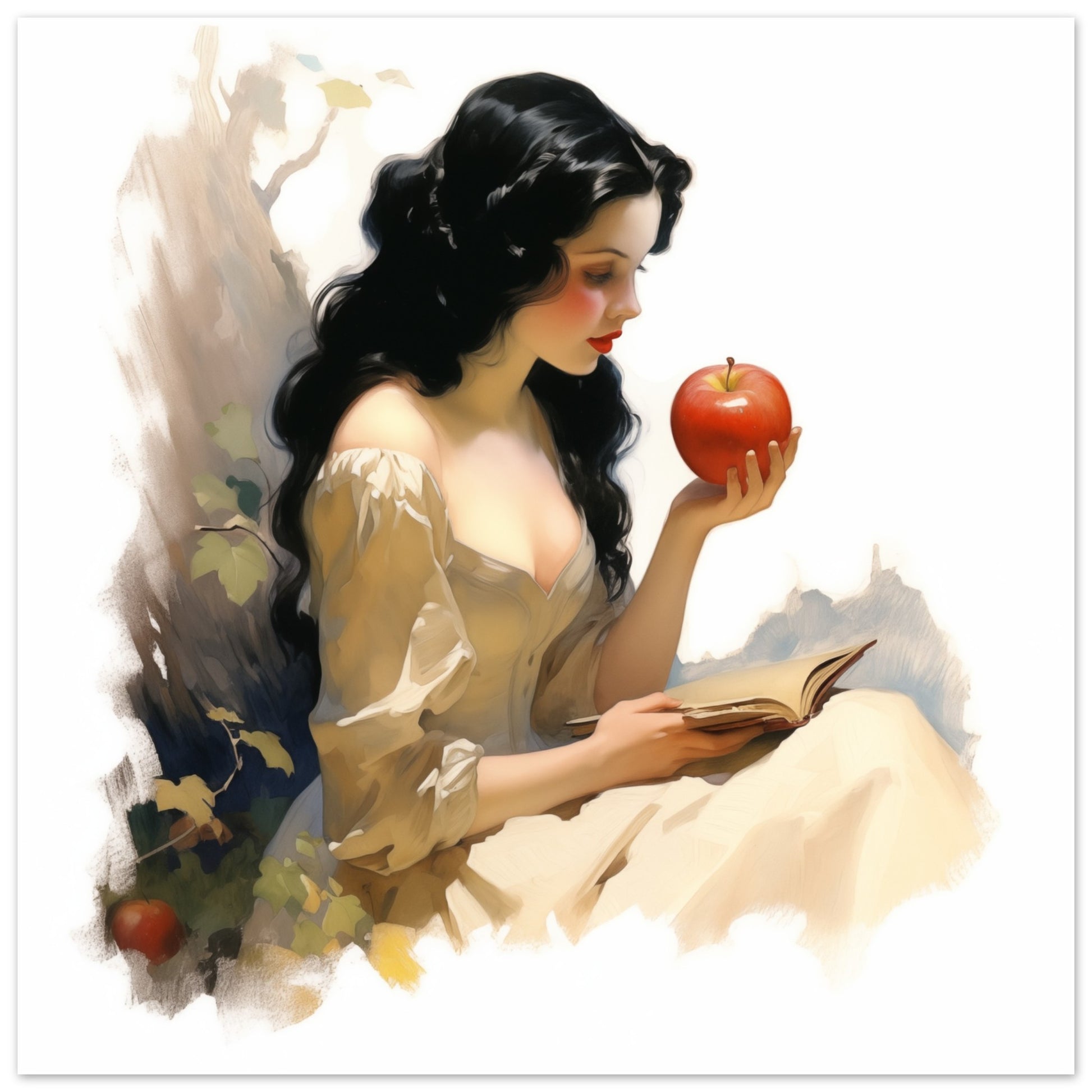 Ewige Anmut Poster 25x25 cm - Pixara