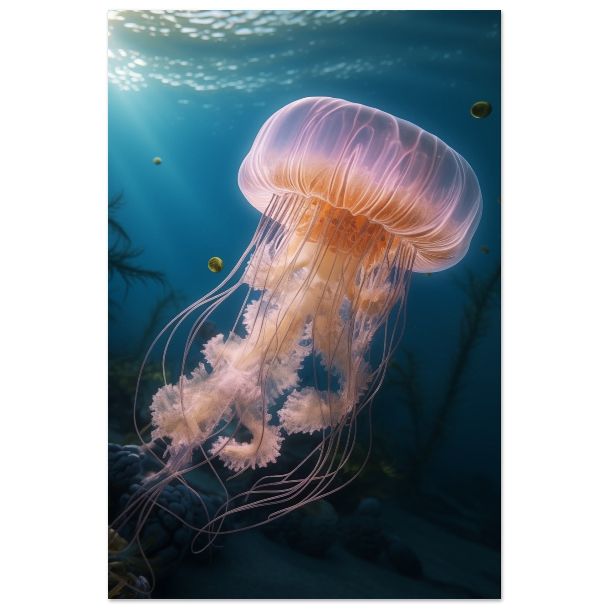 Tanz der Tiefsee Poster 60x90 cm - Pixara