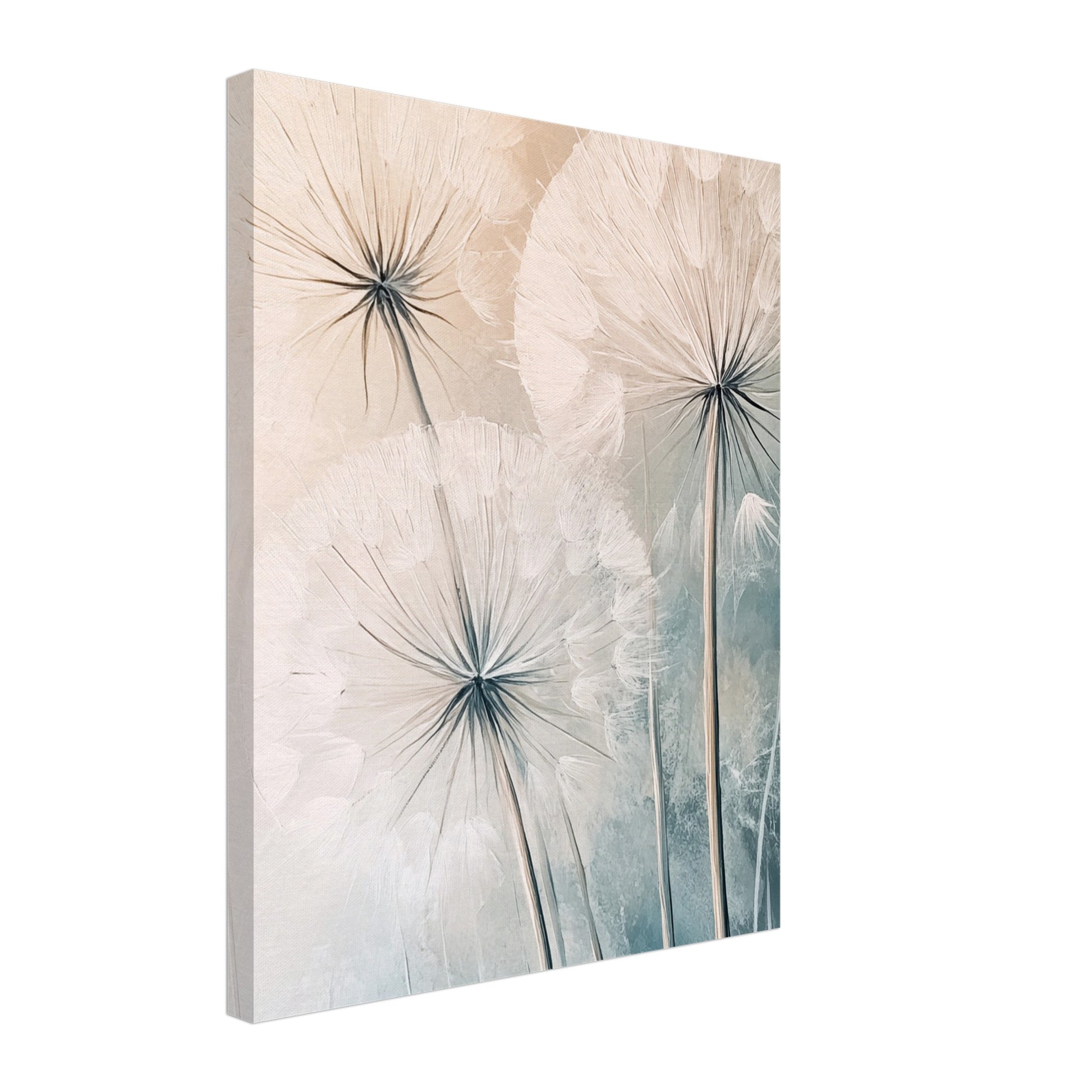 Zarte Pusteblumen Leinwand 40x50 cm - Pixara