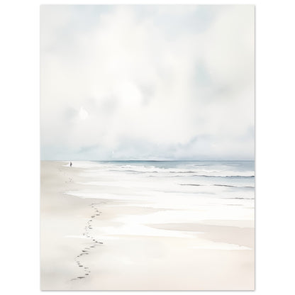 Sandspuren Poster 30x40 cm - Pixara