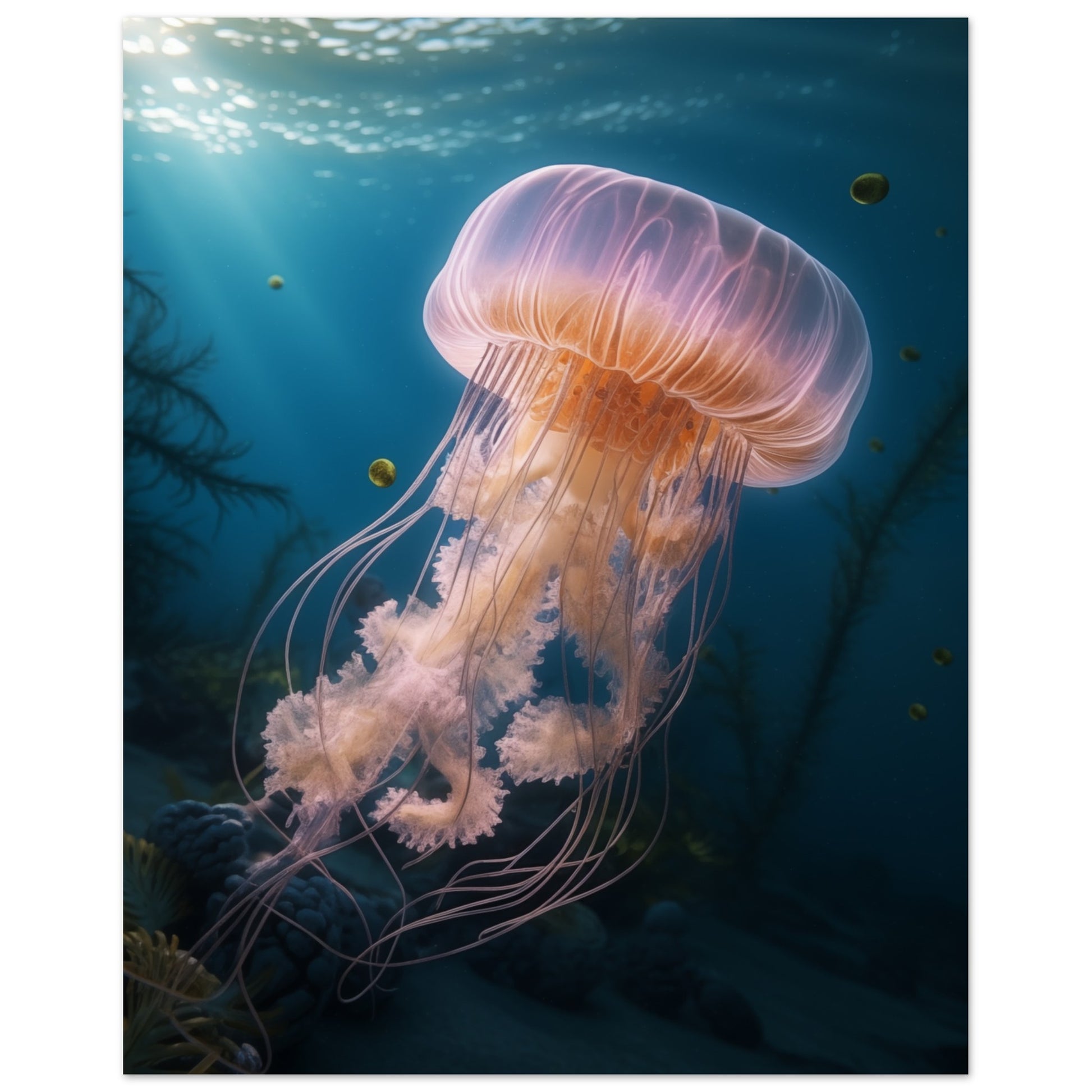 Tanz der Tiefsee Poster 20x25 cm - Pixara