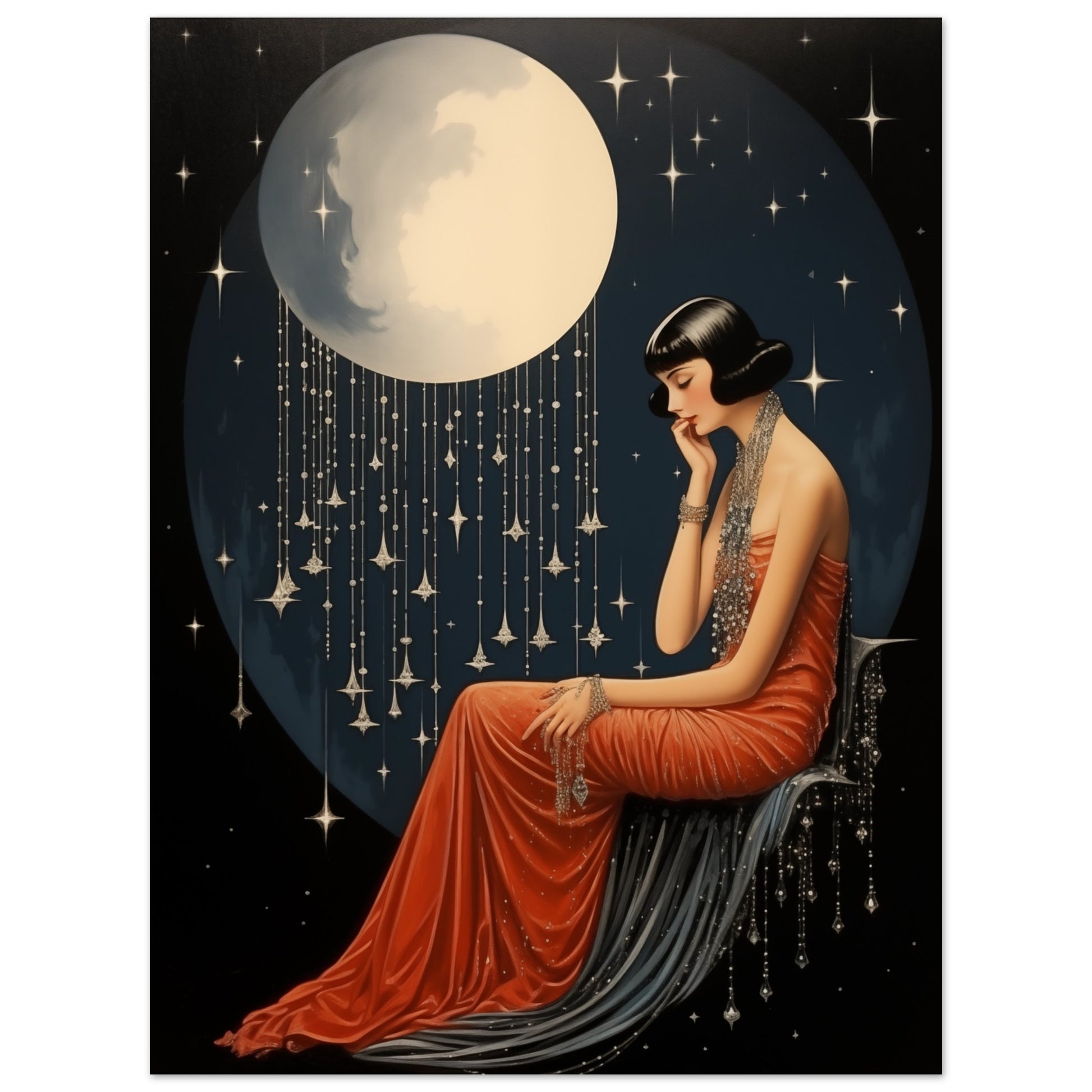 Sternennacht Träumerei 30x40 cm - Pixara