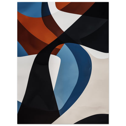 Bold Abstraction Poster 30x40 cm - Pixara