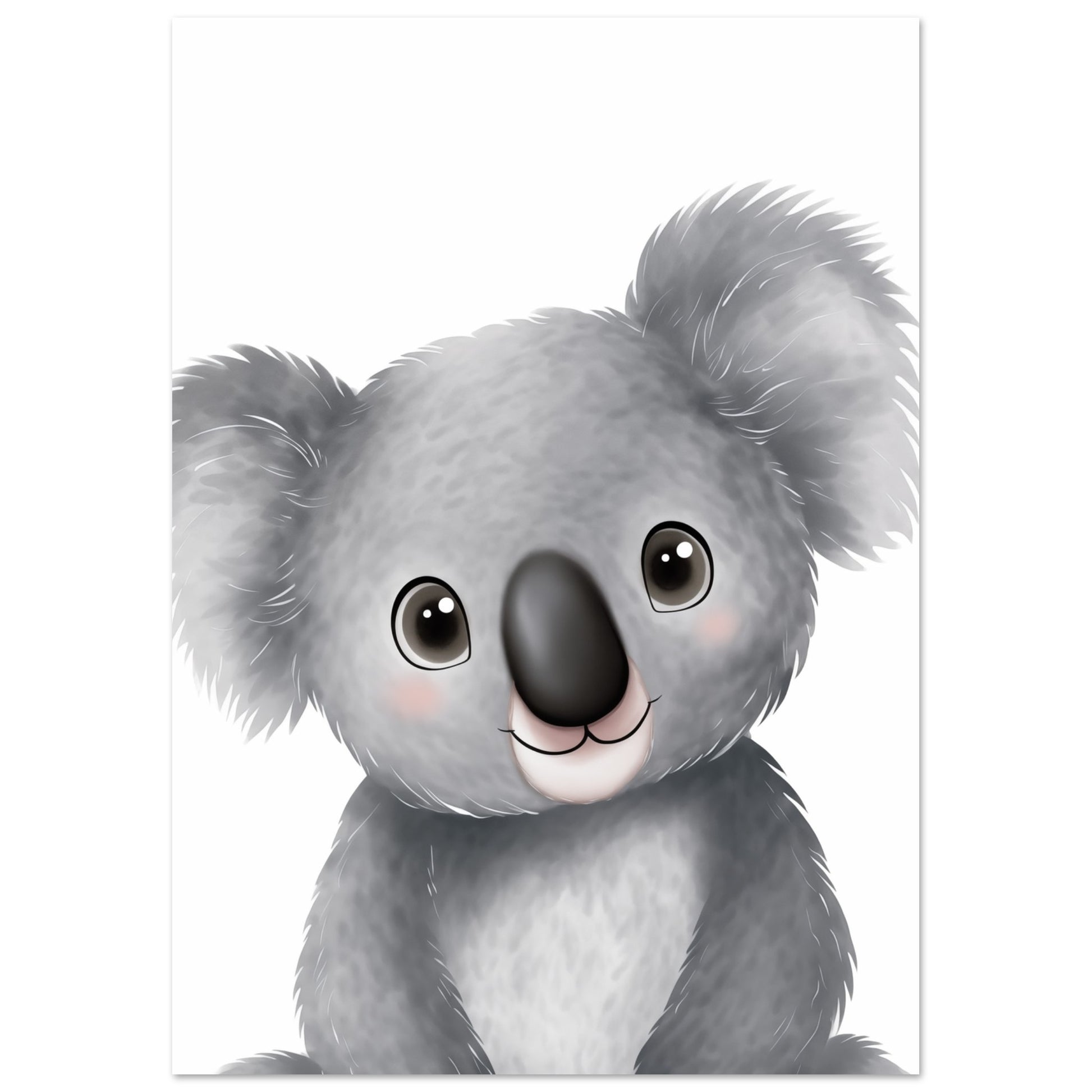 "Eucy", der Koala Poster A4 21x29.7 cm - Pixara