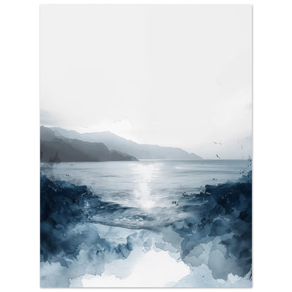 Meeresstille Poster 30x40 cm - Pixara