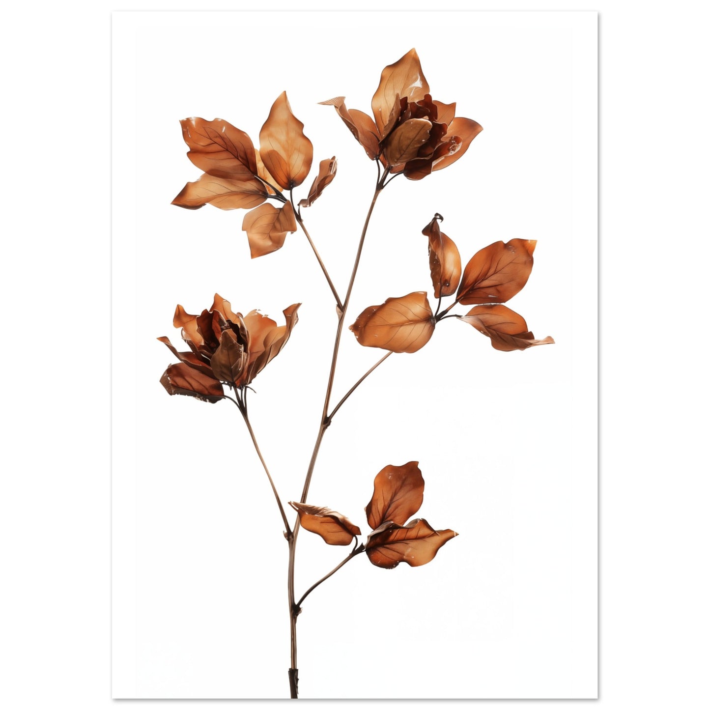 Autumn Elegance Poster A4 21x29.7 cm - Pixara