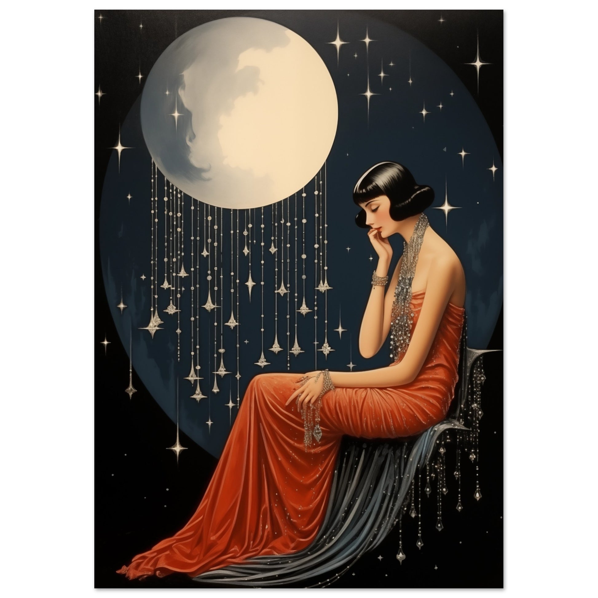 Sternennacht Träumerei A4 21x29.7 cm - Pixara