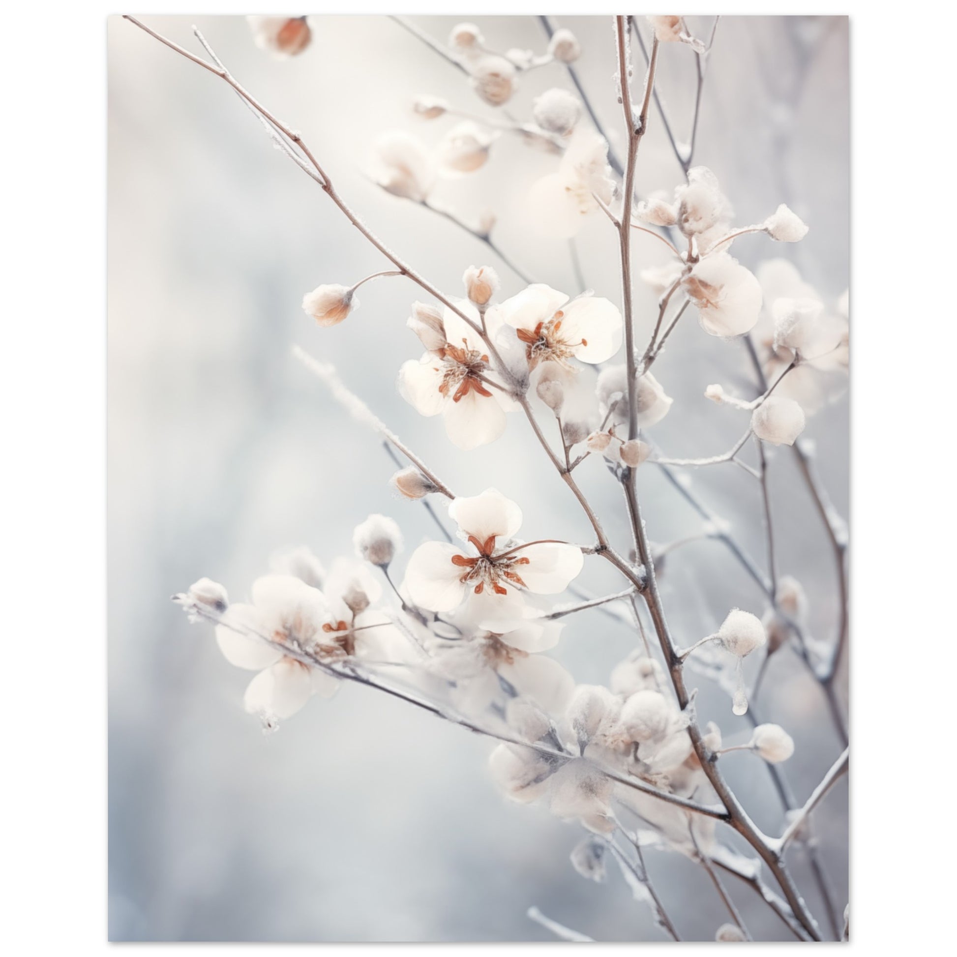 Winterflor Poster 20x25 cm - Pixara