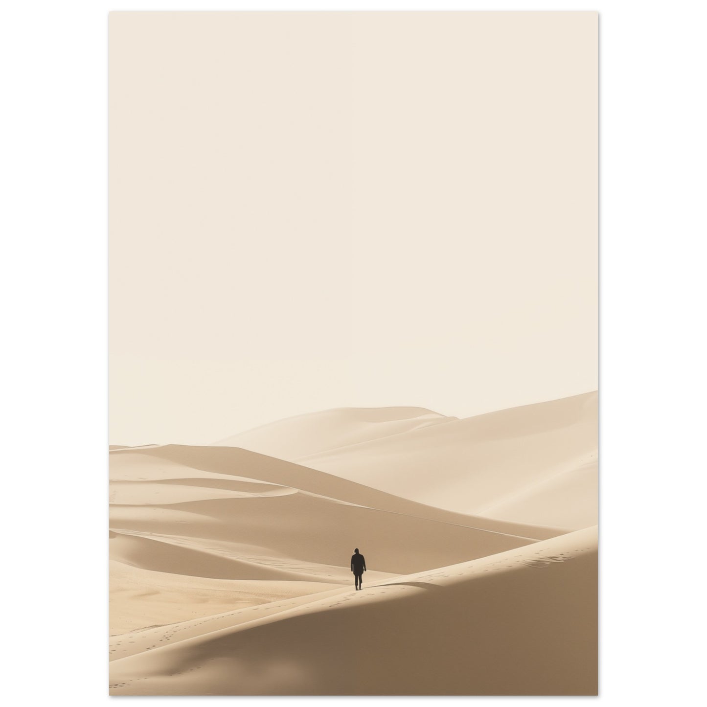 Einsamer Wanderer Poster 50x70 cm - Pixara