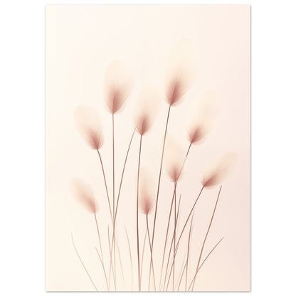 Zarte Bunny Tails 50x70 cm Poster - Pixara