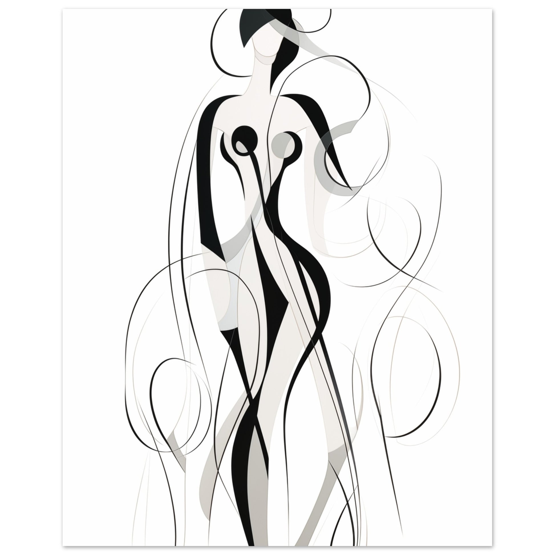 Elegance in Motion Poster 20x25 cm - Pixara