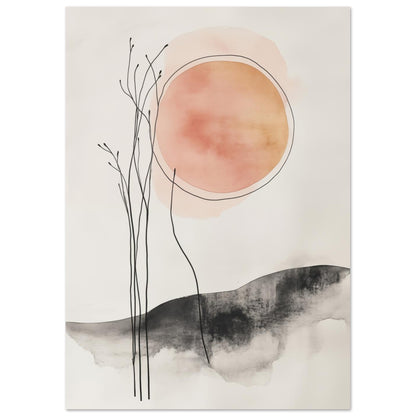 Sonnenaufgang in Stille – Japandi Minimalismus - Pixara