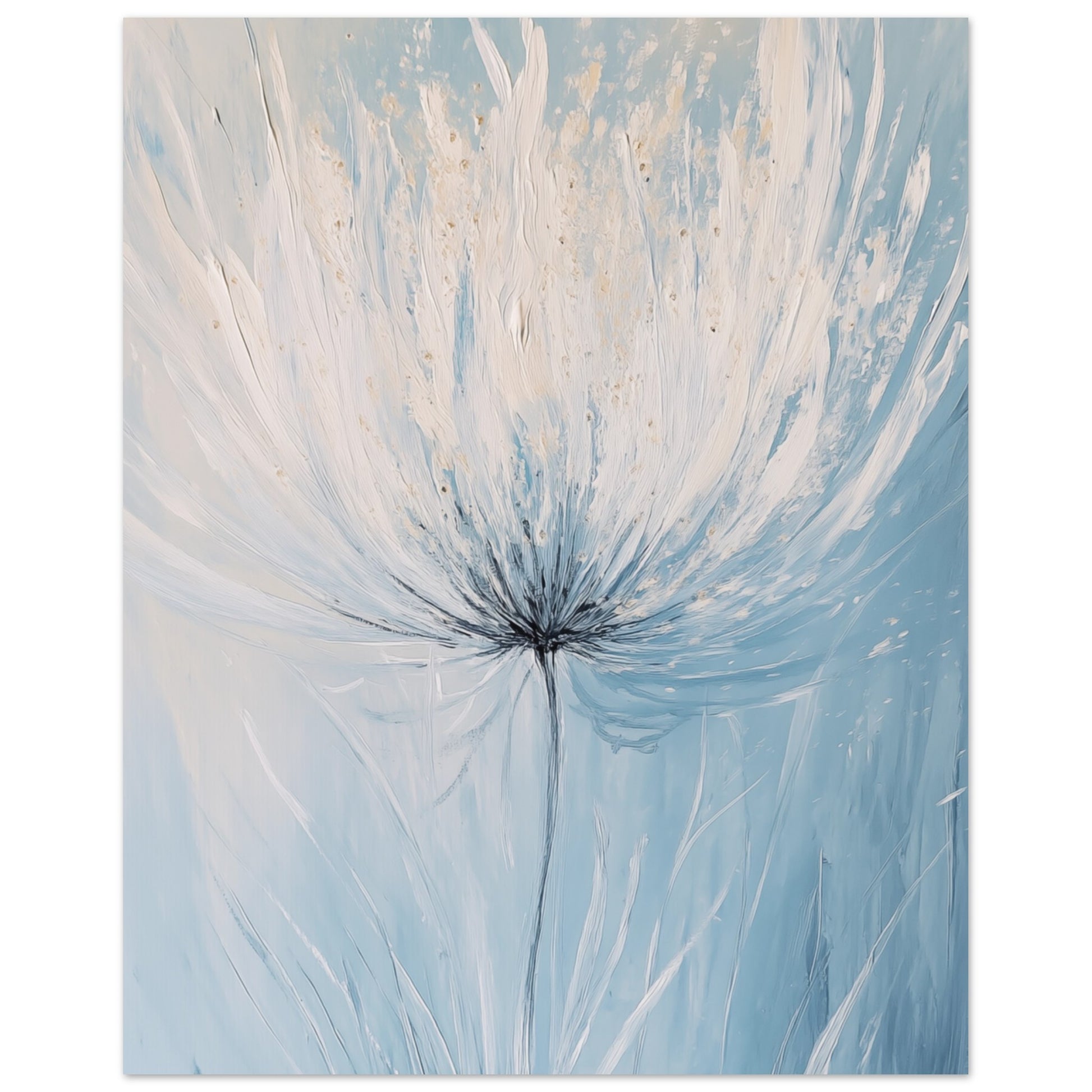 Blühende Sanftheit Poster 40x50 cm - Pixara