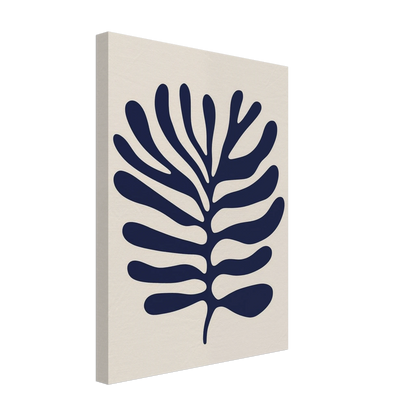 Marine Leaf No. 1 Leinwand 30x40 cm - Pixara